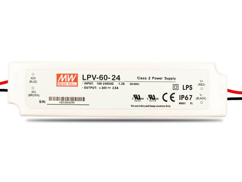 Ứng dụng nguồn LPV 60