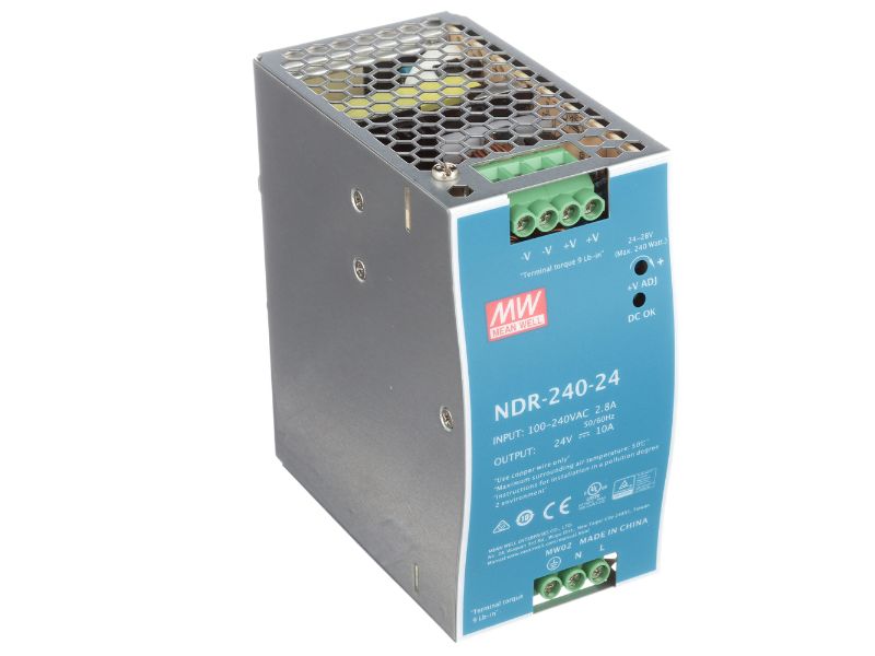 Nguồn Meanwell 24V 10A - NDR 240 24